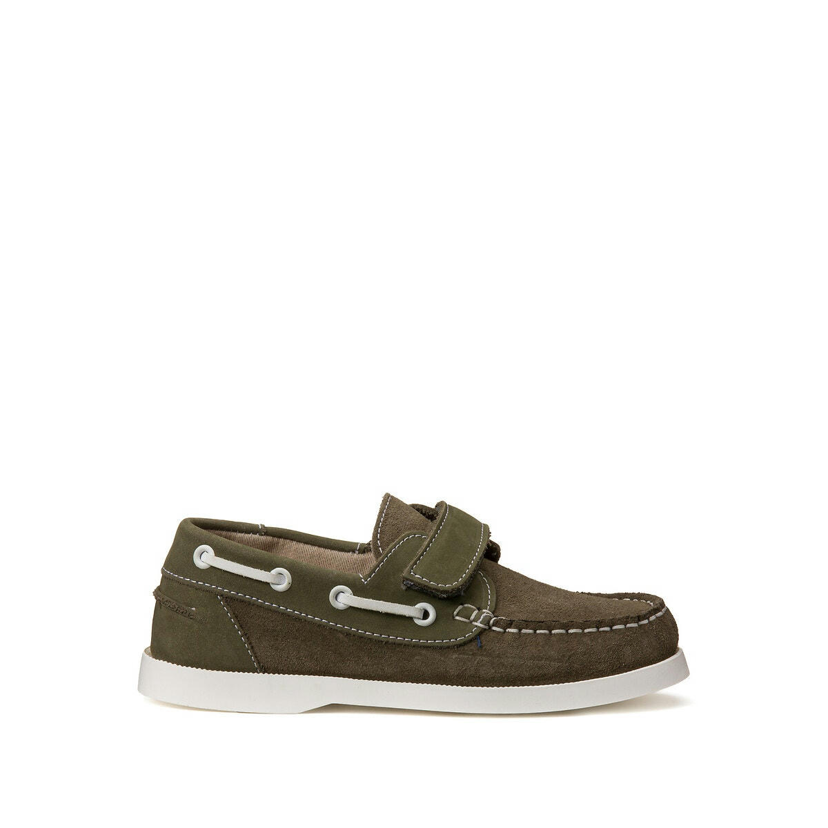 Chaussures bateau en cuir