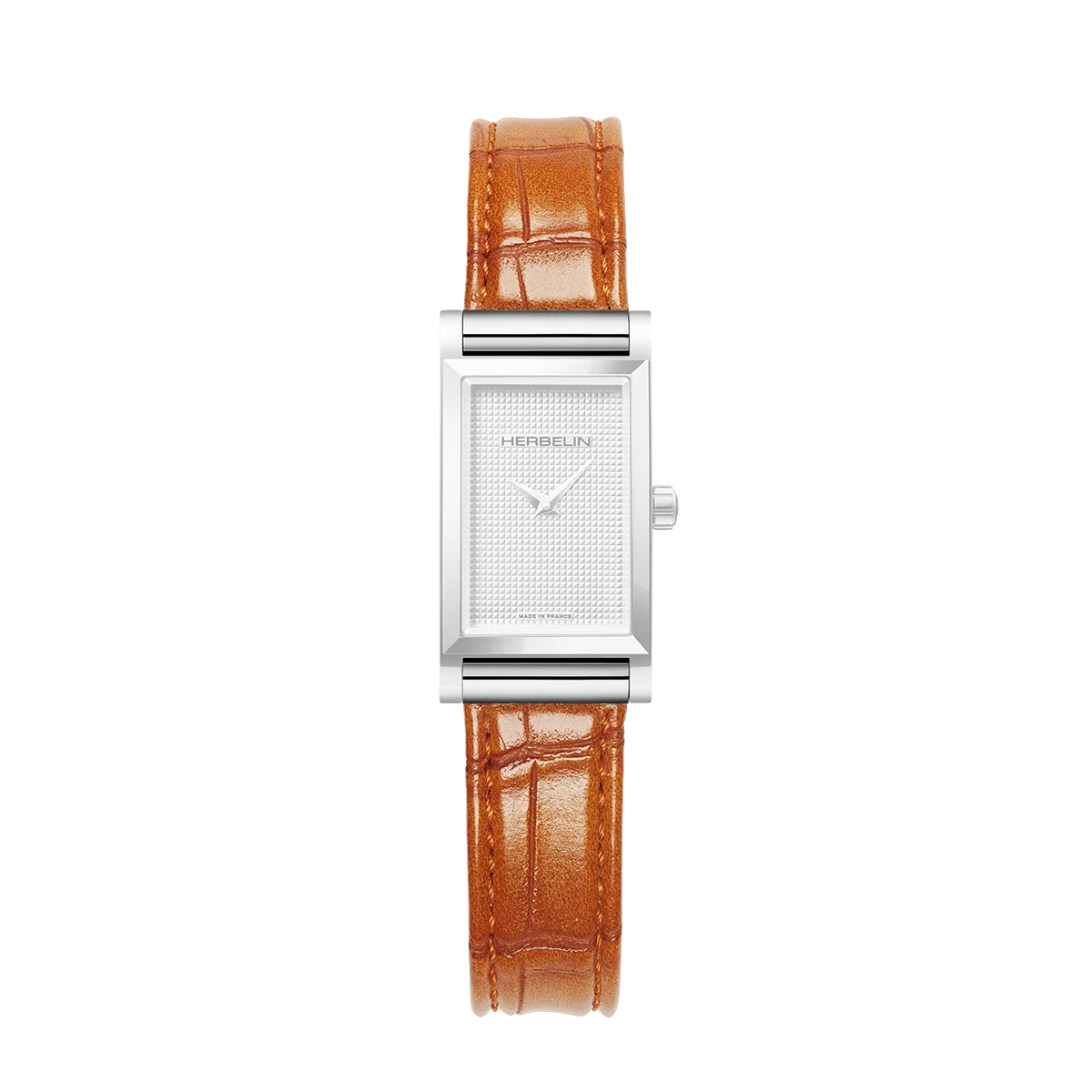 ANTARÈS – BRACELET SIMPLE – MANDARINE CROCO