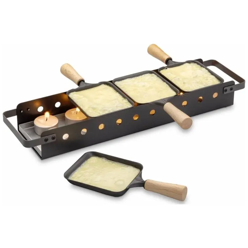 Raclette-Set 4er-Set Twiny Cheese