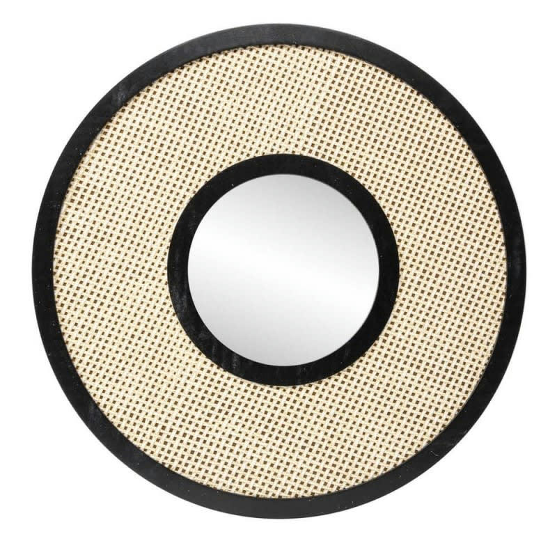 SIXTIES - Miroir vintage rond D50