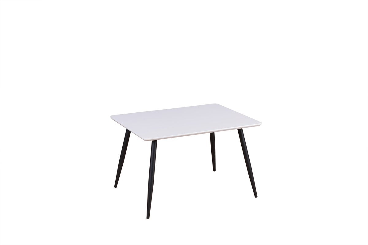 Rebellenclub Kindertafel Skive - 80 x 60 cm - Wit