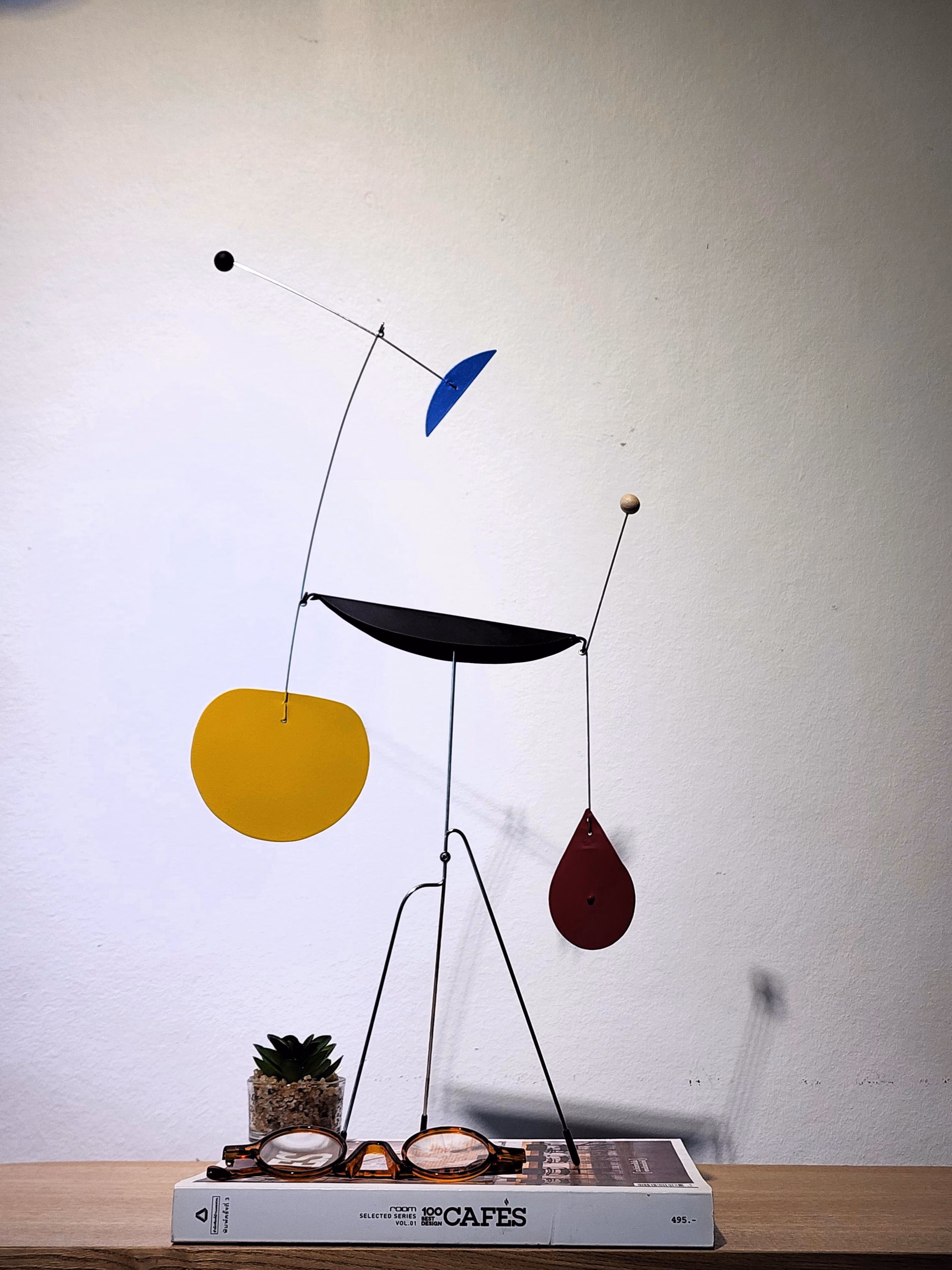 Krypto - Calder Inspired Kinetic Mobile Sculpture | Abstract Art
