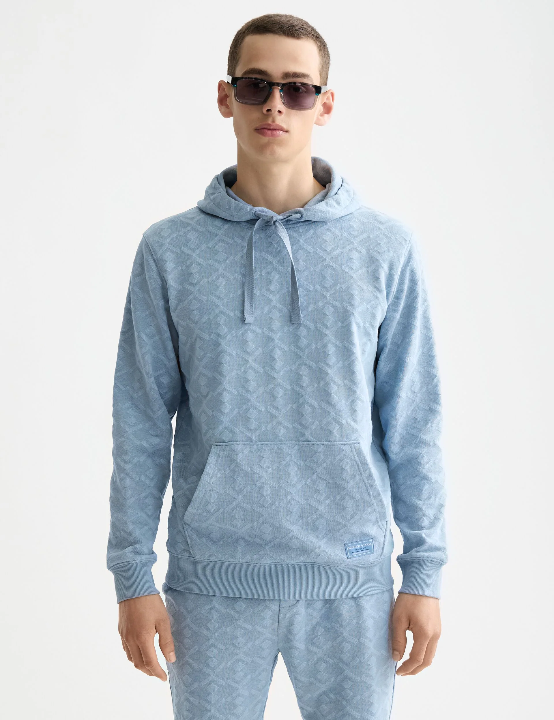 Jacquard Terry Hoodie