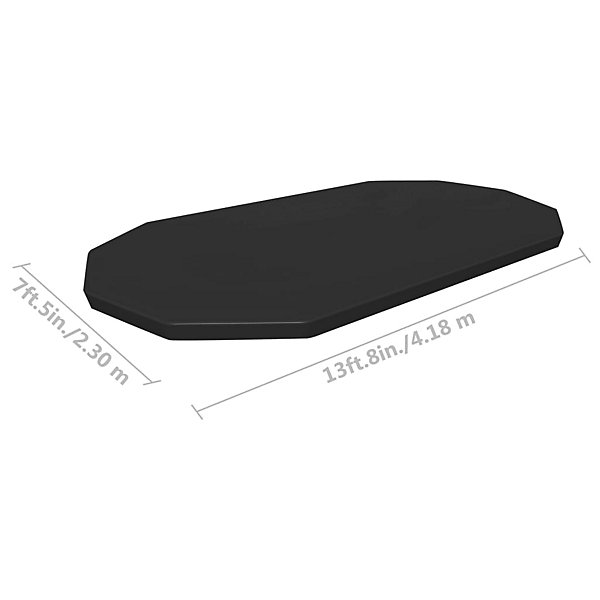 Bestway Couverture de piscine Flowclear 418x230 cm Bestway