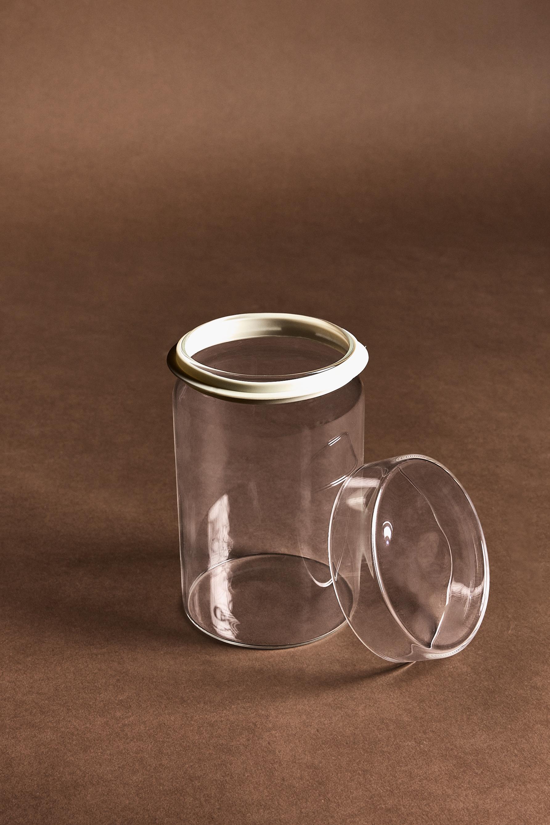 Bote almacenaje borosilicato 15 cm
