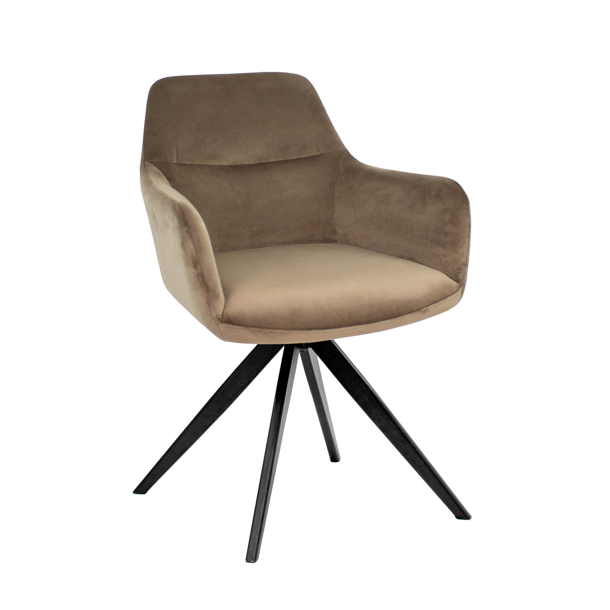 Kick draaistoel Tom - Taupe