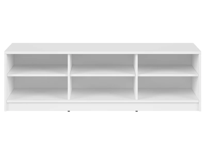Szafka RTVNepo Plus 138 cm z półkami biała