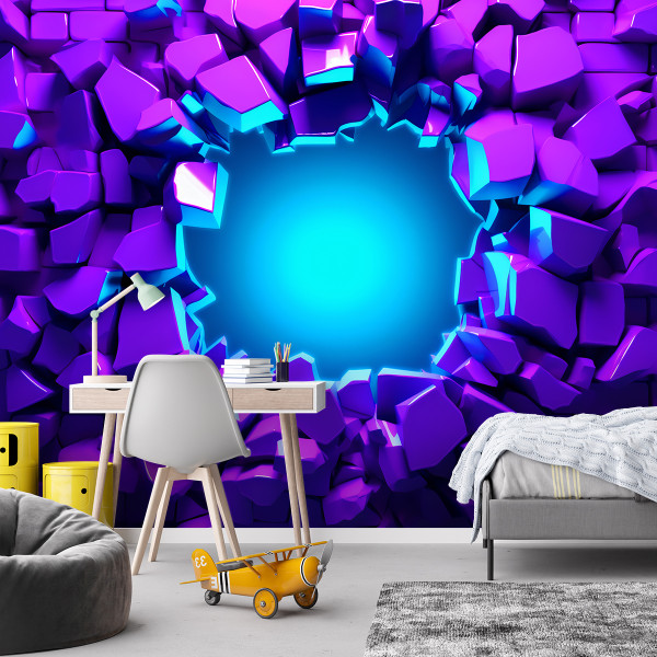 Feeby Fototapeta, Abstrakcyjny tunel 3D 150x105