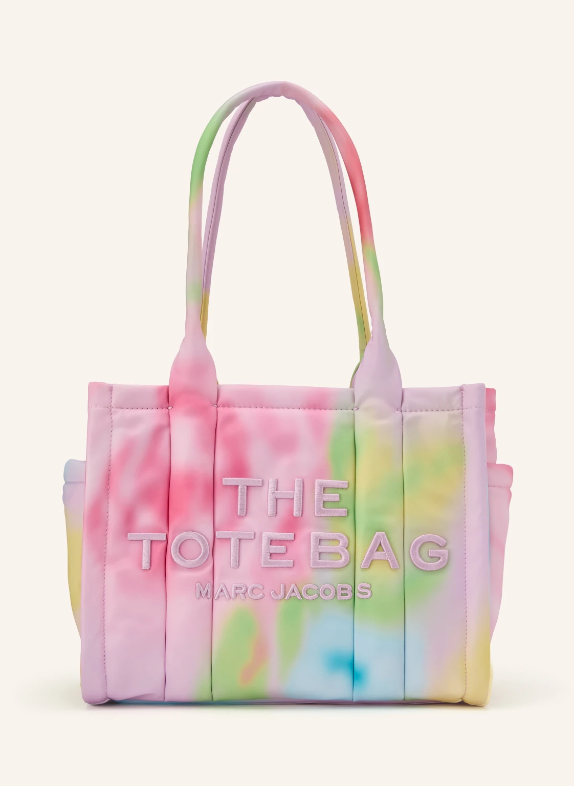 MARC JACOBS Shopper THE MEDIUM TOTE MULTICOL PRINT FLOWERS