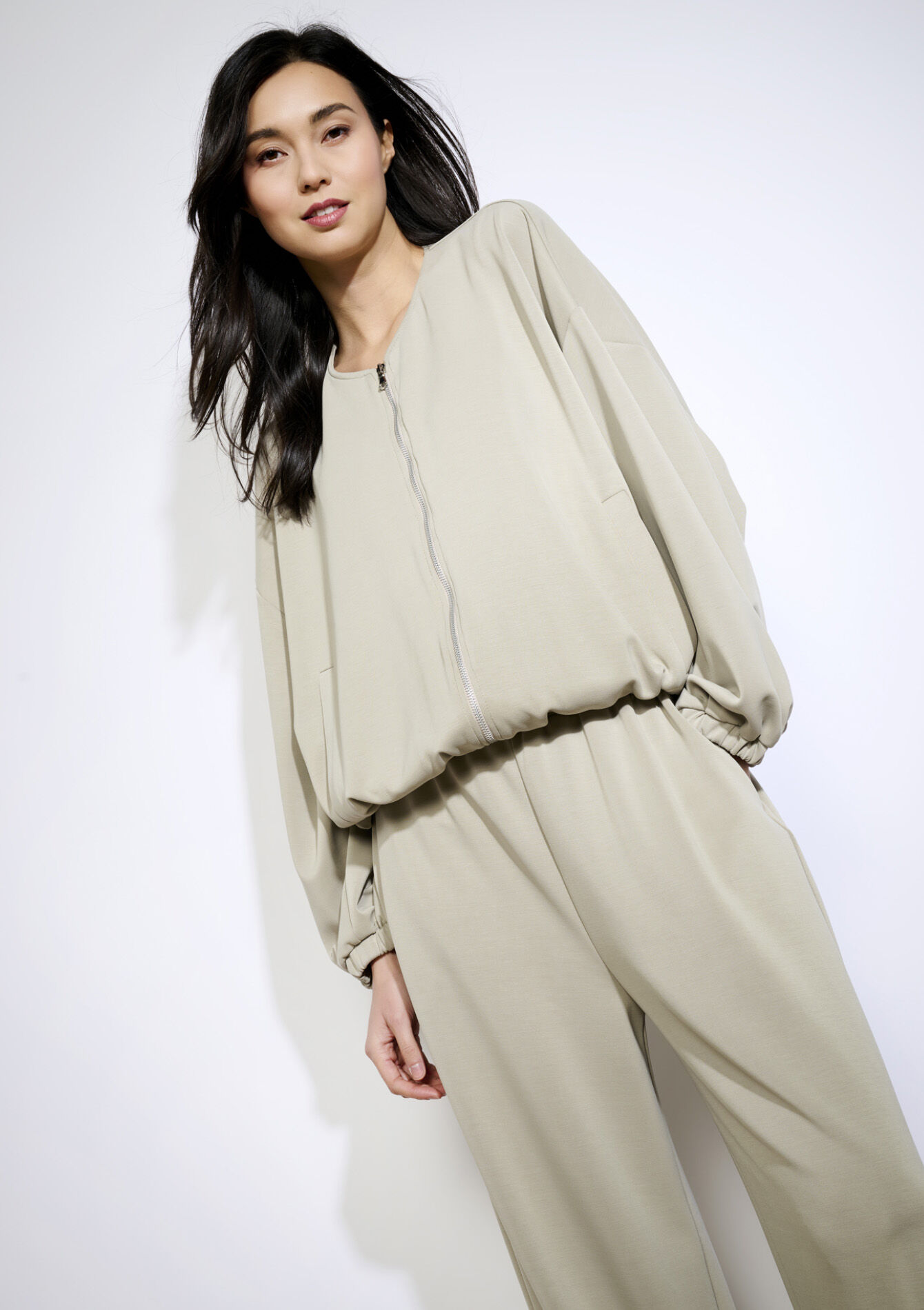 Oversized sweaterjas