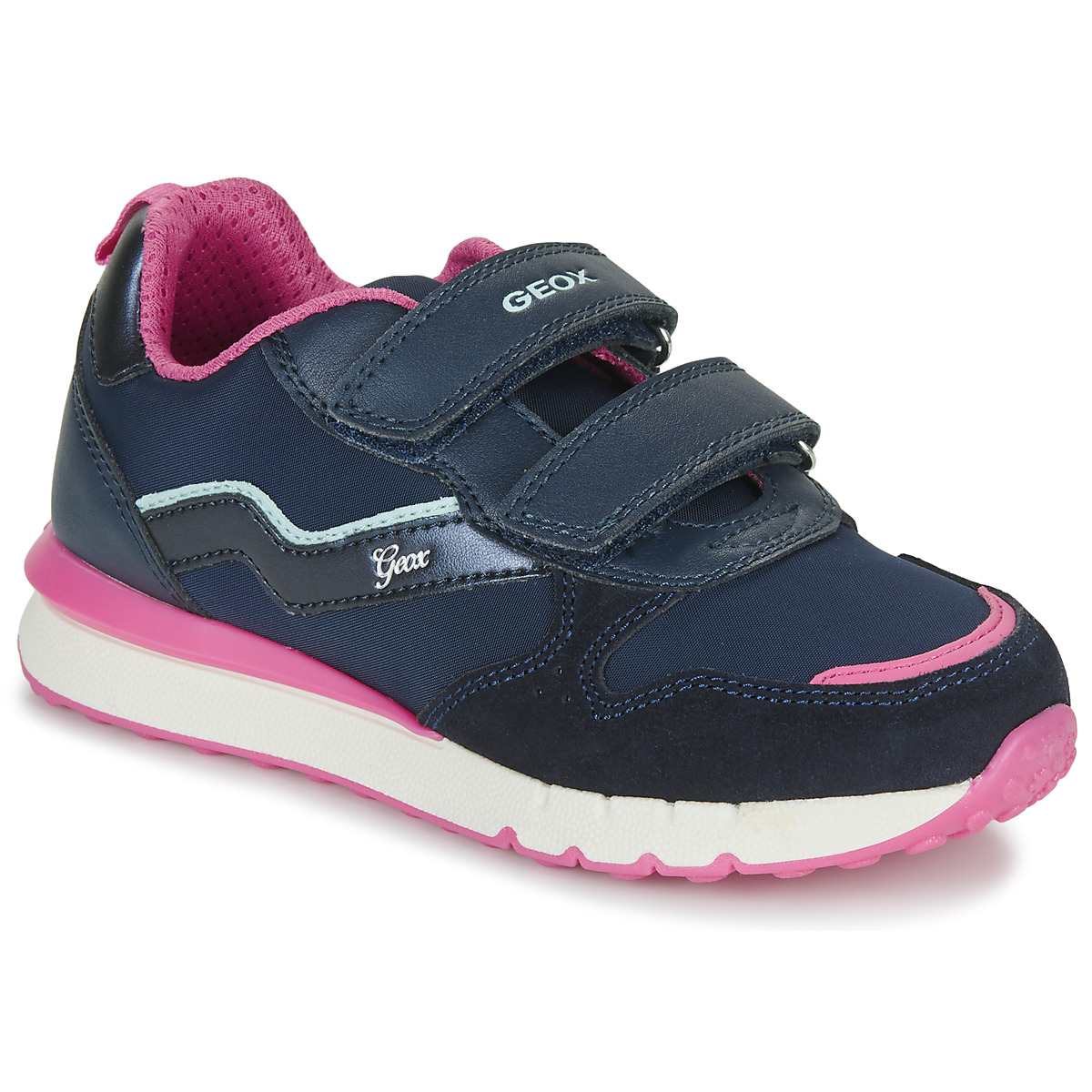 Geox - J FASTICS G. - Blue / Pink