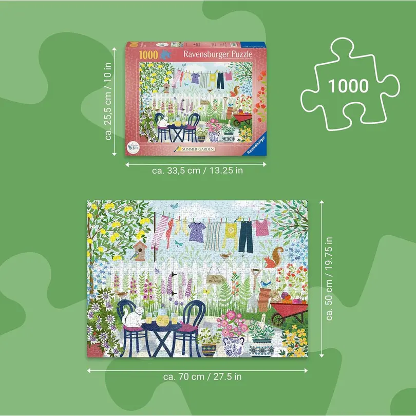 Puzzle Sommergarten