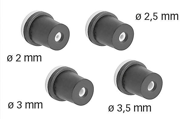 Cuve de sablage Fartools ø 2/2.5/3/3.5 mm 17L