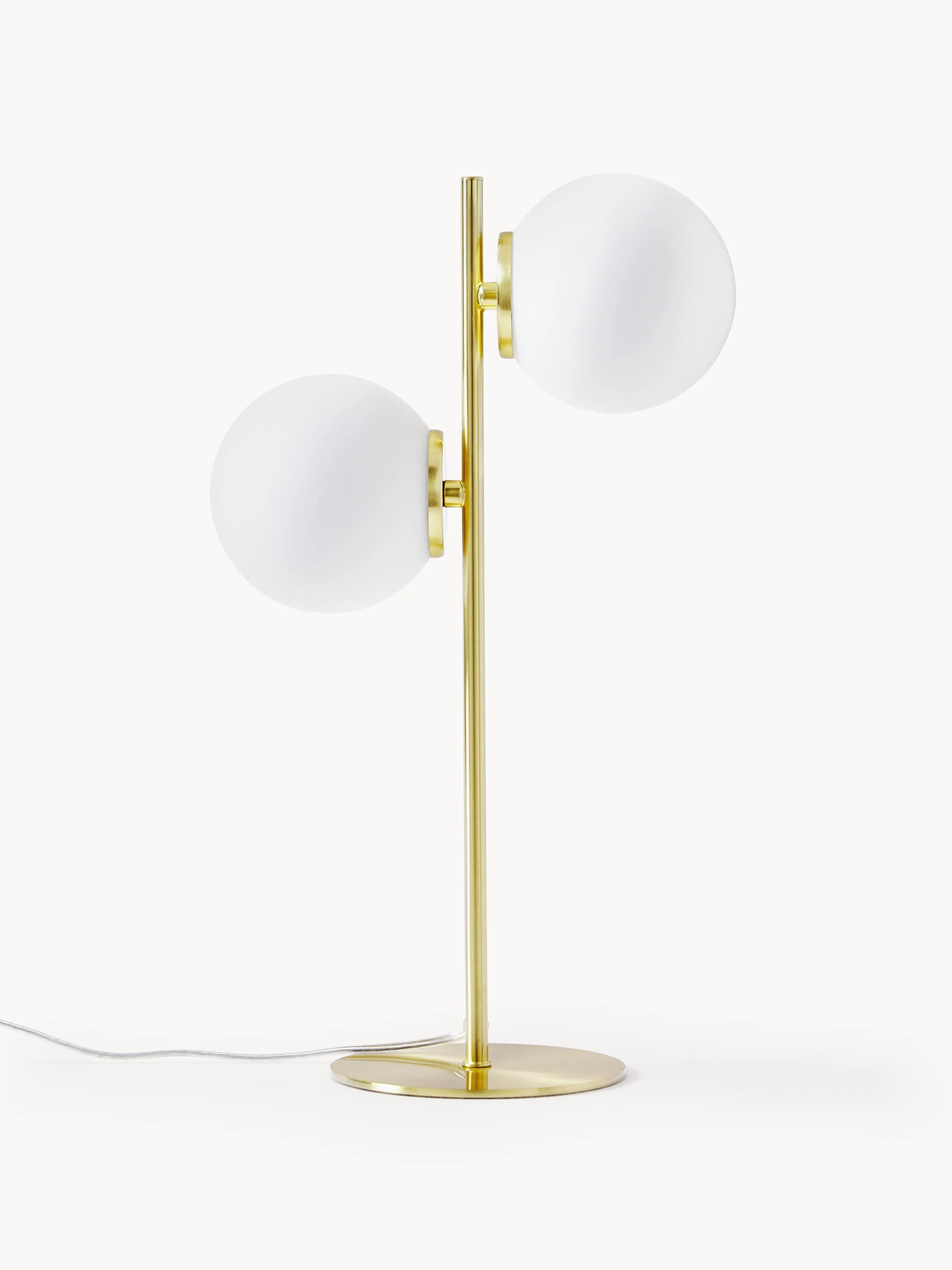 Tischlampe Atlanta aus Opalglas