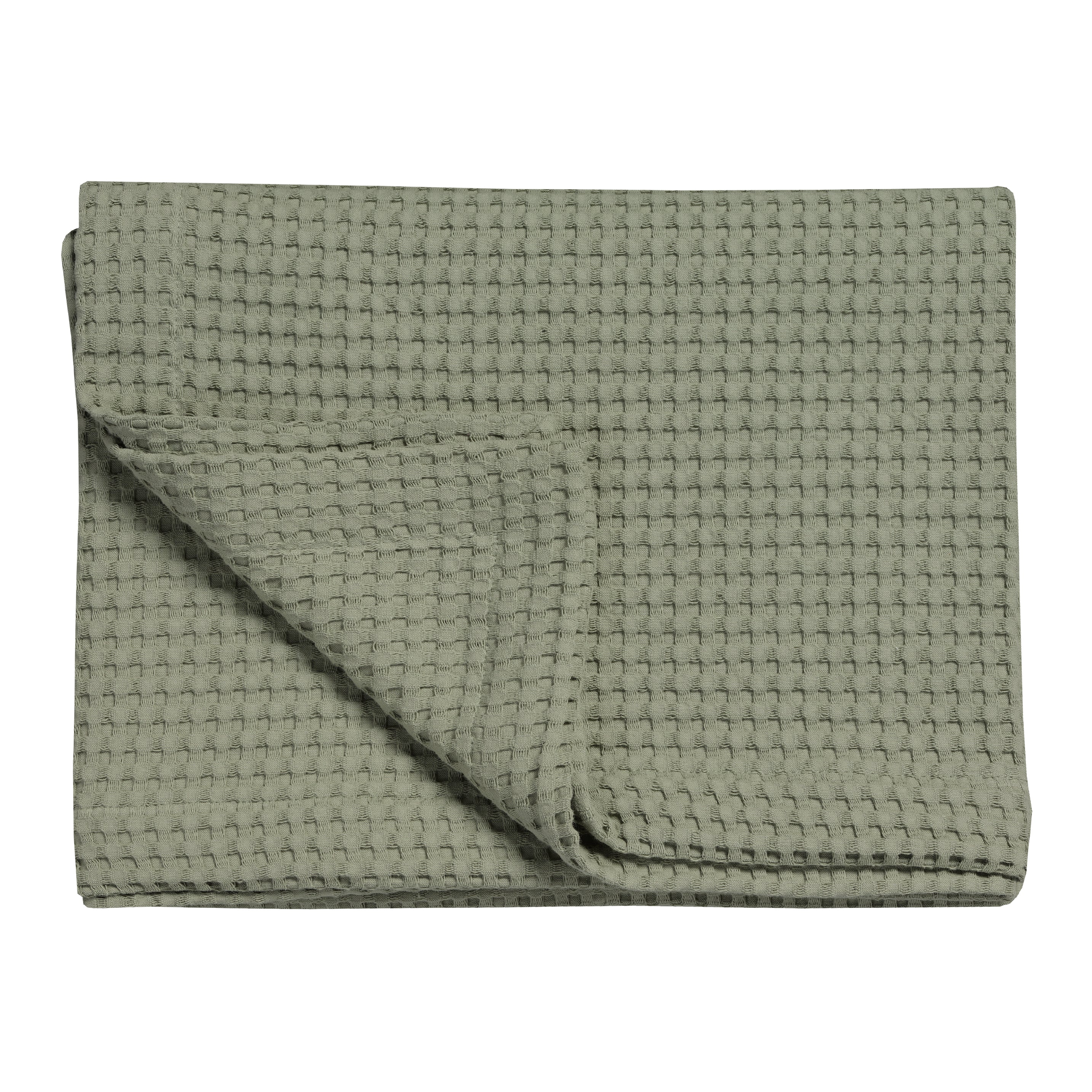 Vandyck Home Pique Sprei 270 x 250 cm - Light Olive
