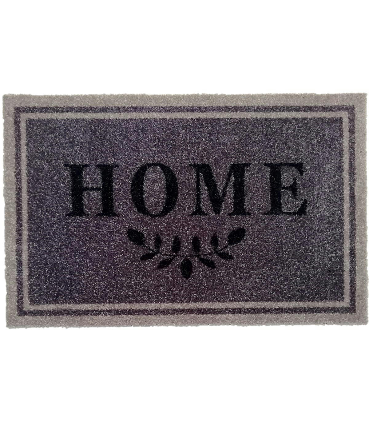 - Tapis d'entrée Home 50x80cm - Noir
