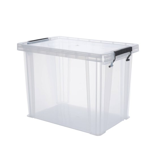 Whitefurze Allstore 18.5 Litre Clear Storage Box