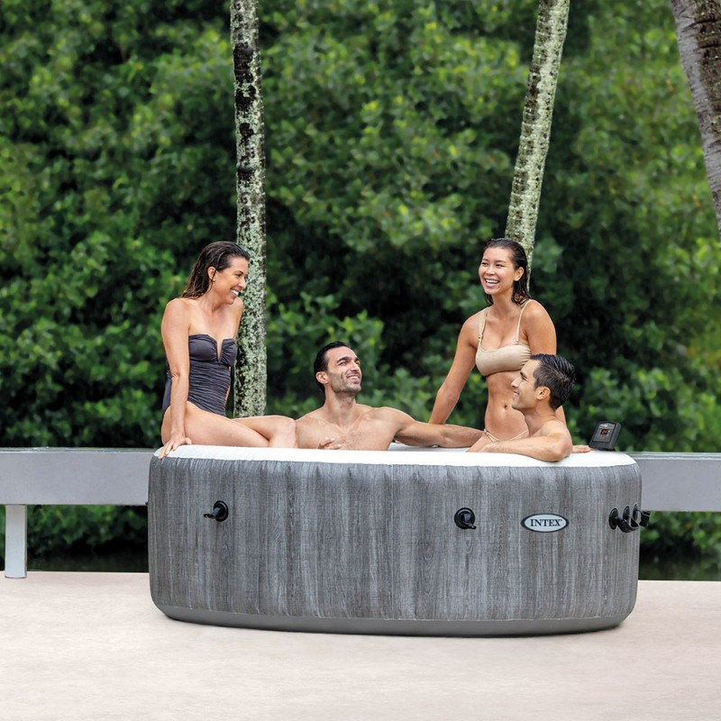 PureSpa Greywood 6 personnes Ø 2,16 x 0,71 m INTEX