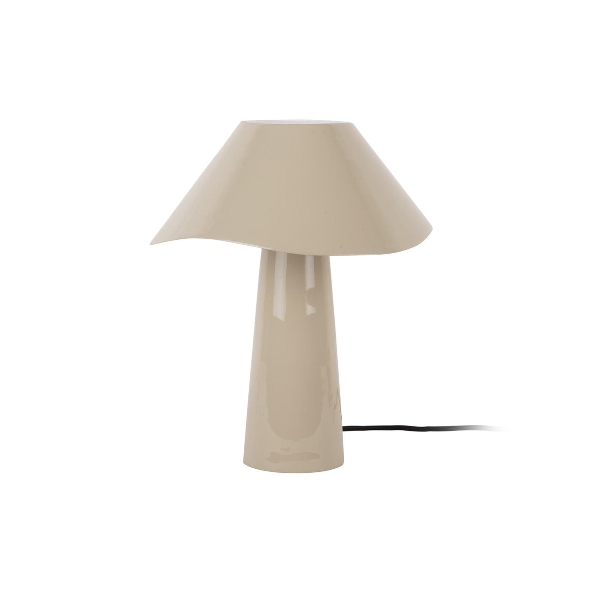 Leitmotiv tafellamp Ameno - grijs - 28x28x33cm - Paddenstoellamp