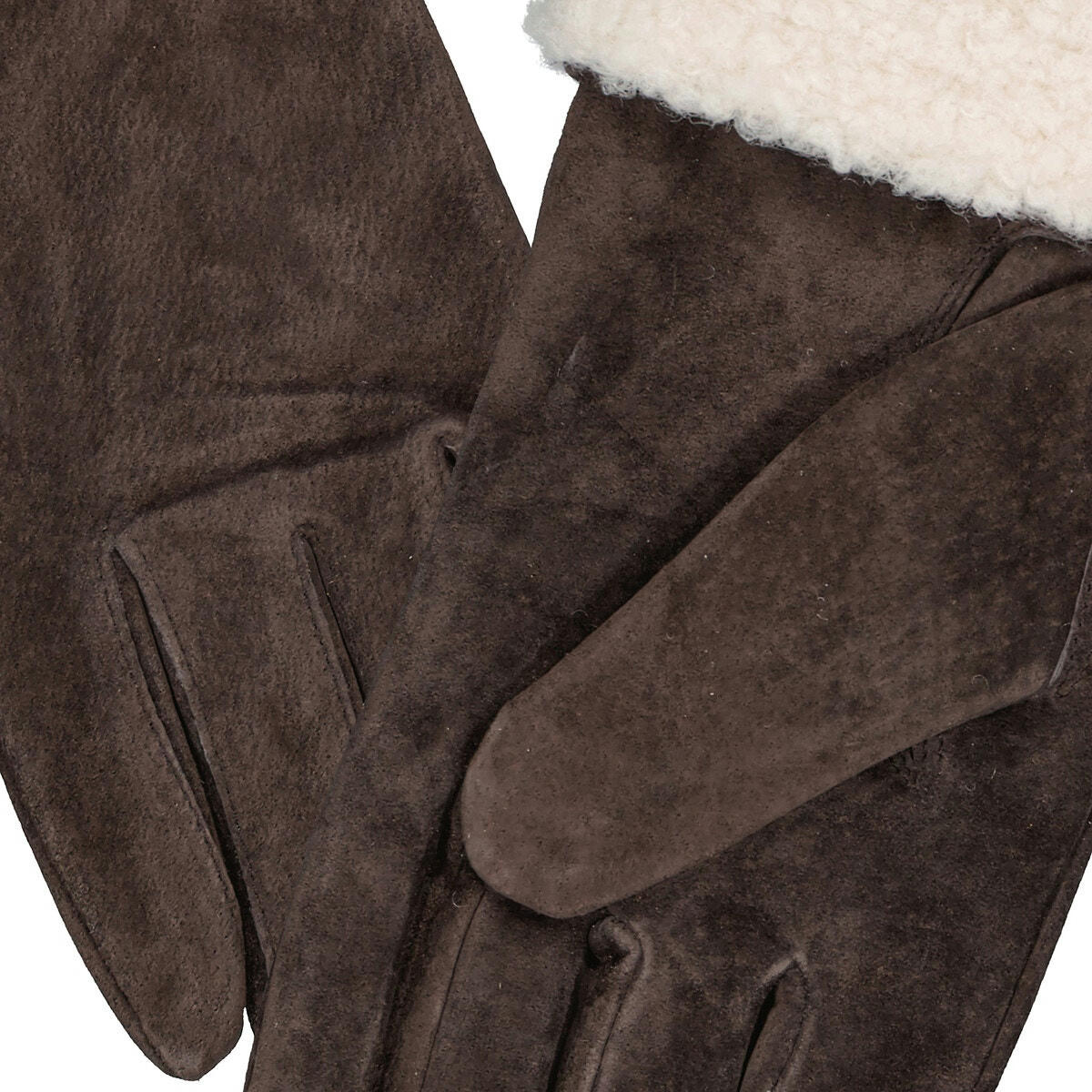 Gants fourrés, en cuir