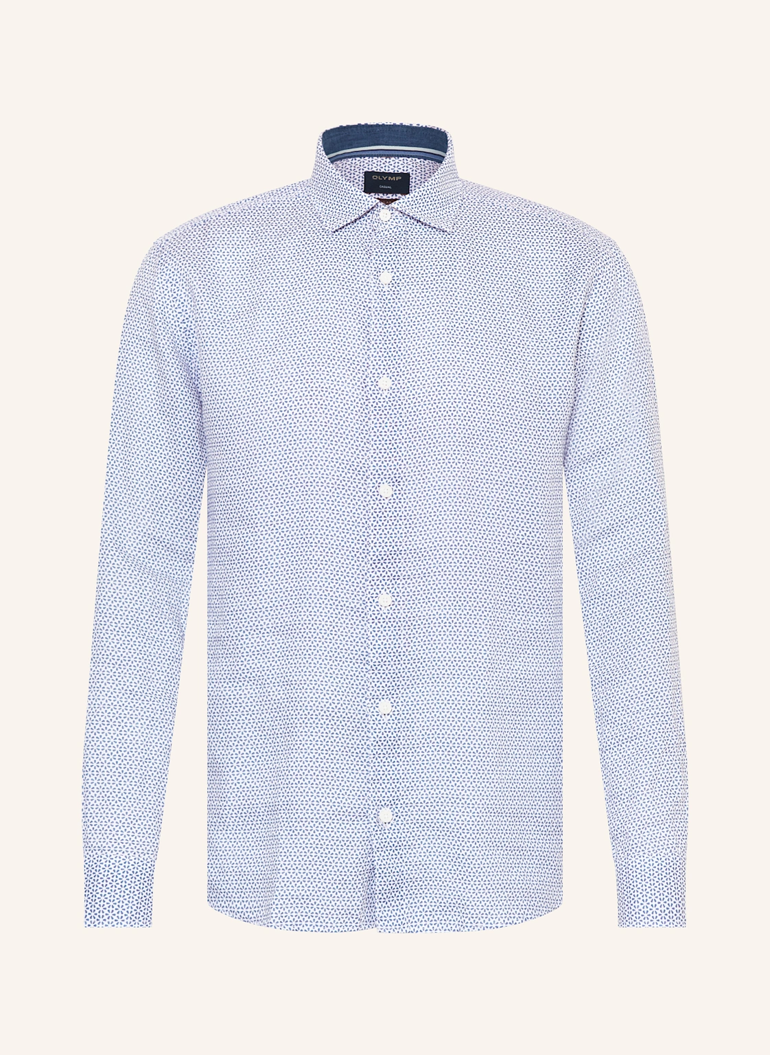 OLYMP Hemd Casual regular fit aus Leinen