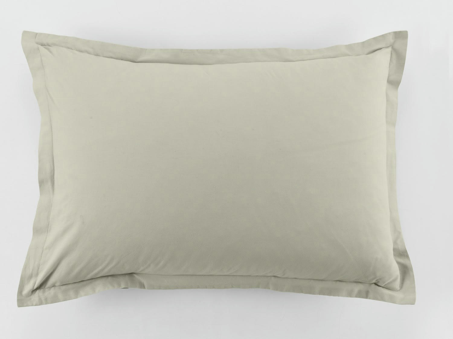 UNI BP - Taie d'oreiller coton beige 50x70 cm