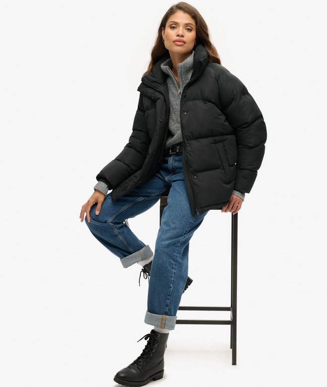 Mid Length Puffer Jacket