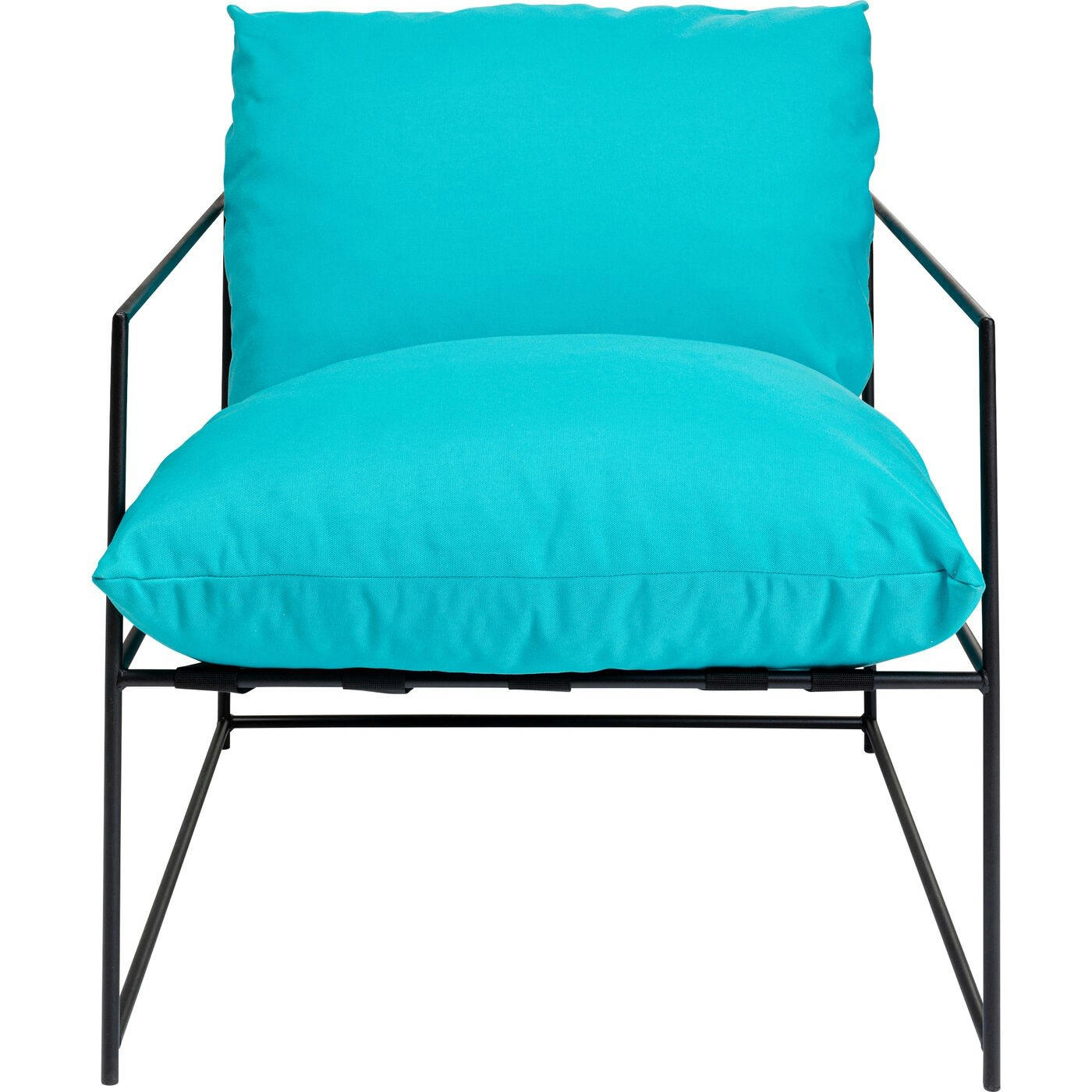 CUBY - Fauteuil de jardin Cuby bleu Kare Design