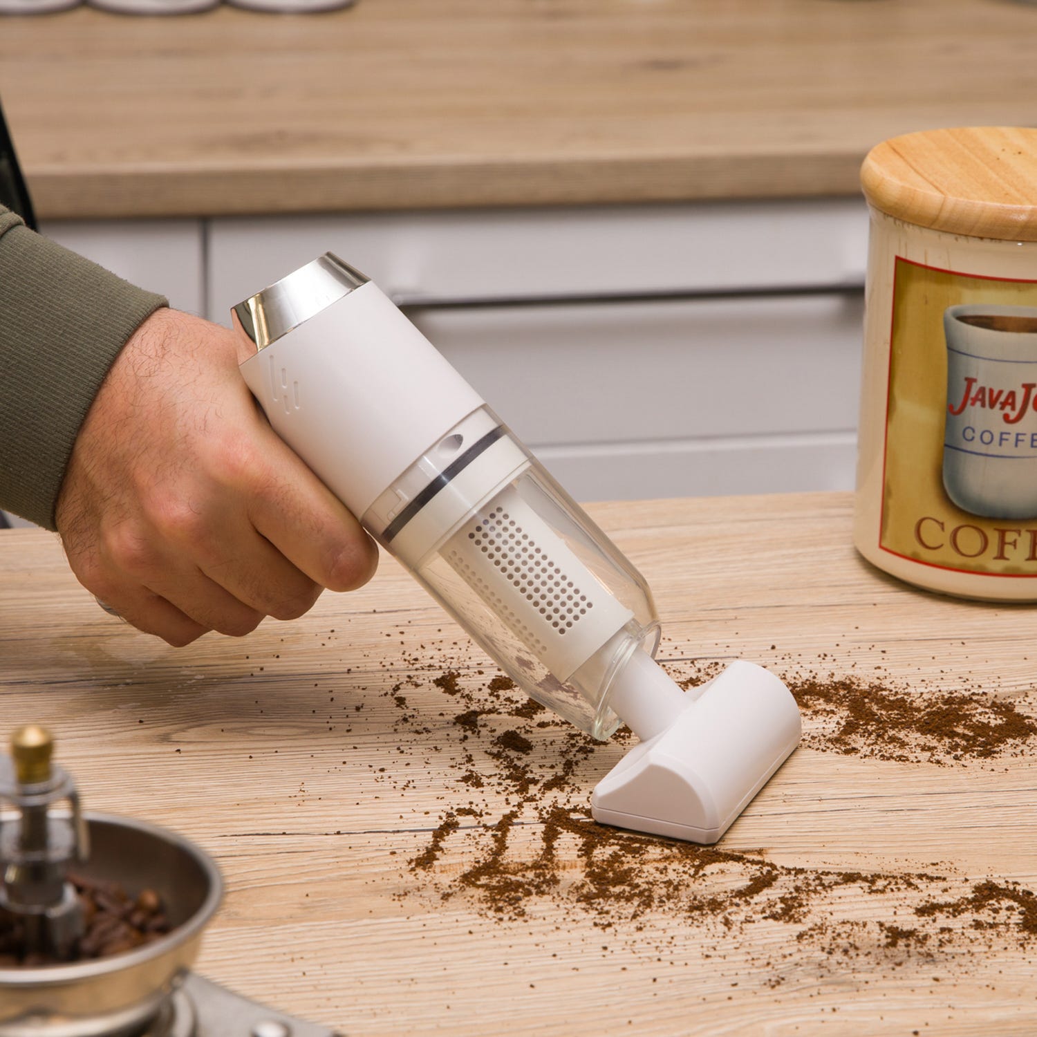 Mini aspiratore 2 in 1 senza fili