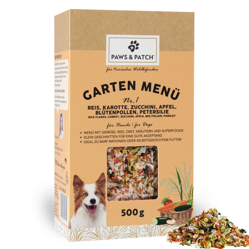 PAWS & PATCH Garden Menu for Dogs