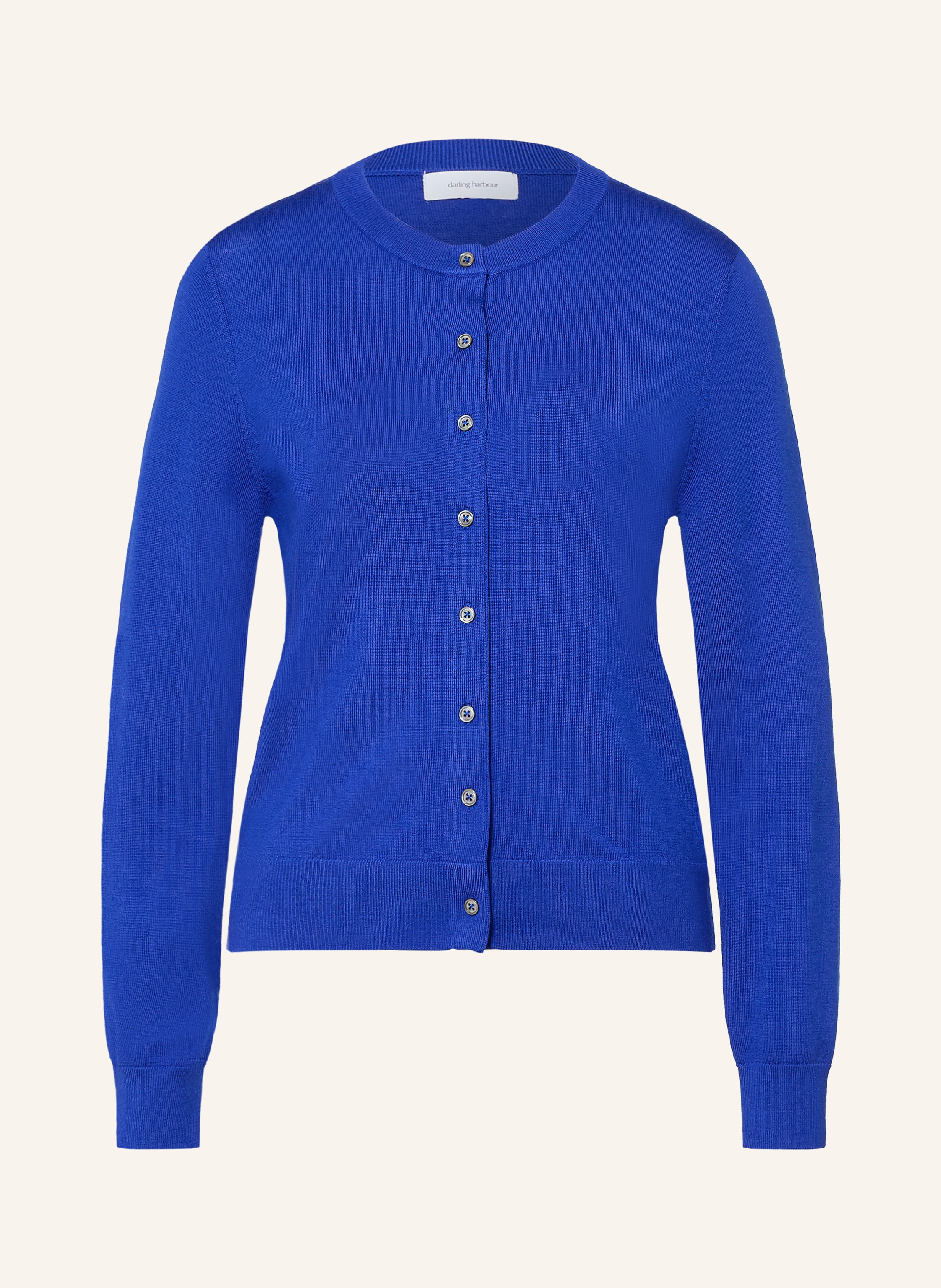 darling harbour Strickjacke aus Merinowolle