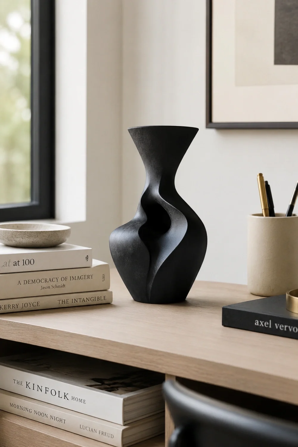 Vase Wood Sculpture #WG112