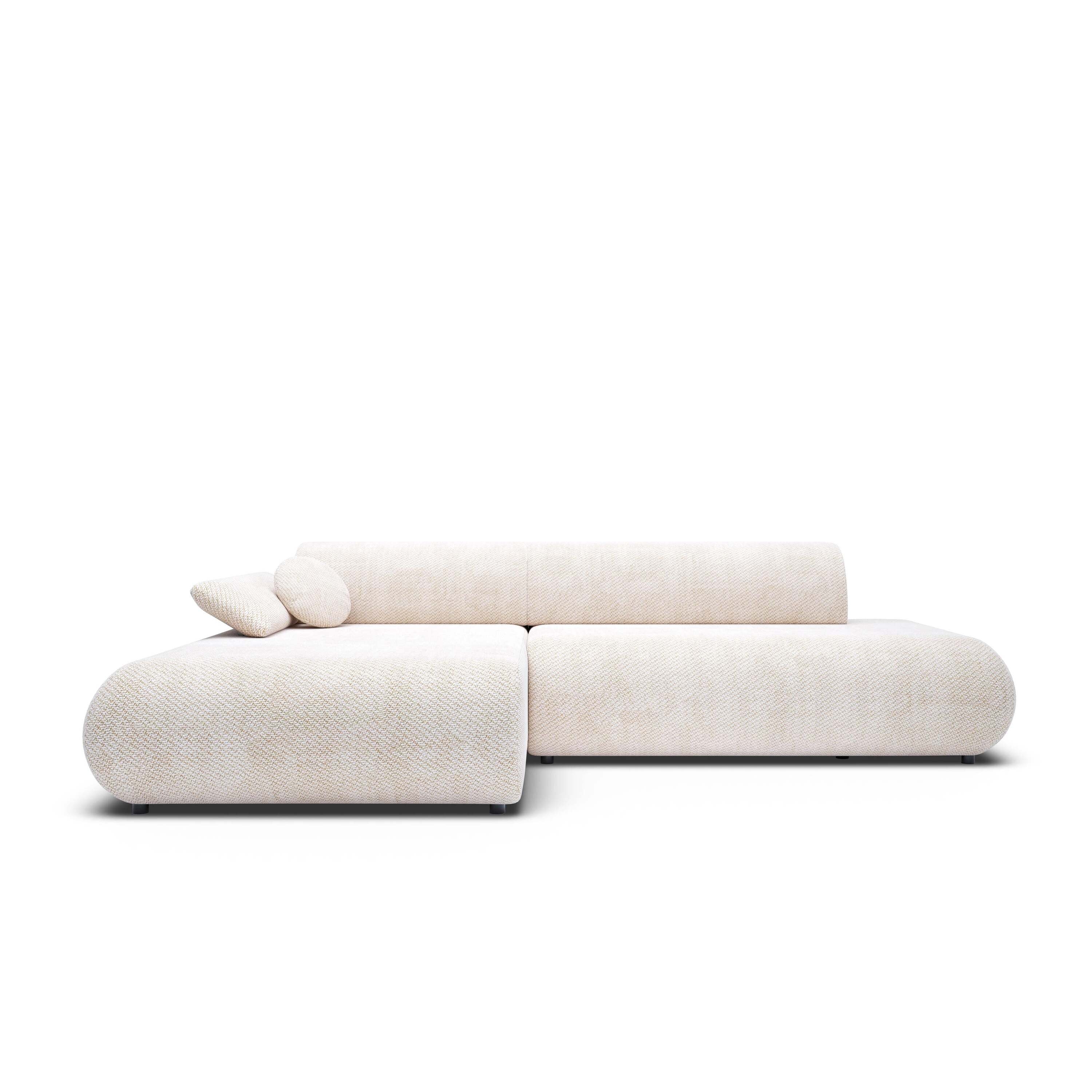 by fonQ Wisp Hoekbank met Chaise Longue Links met Slaapfunctie - Cheni