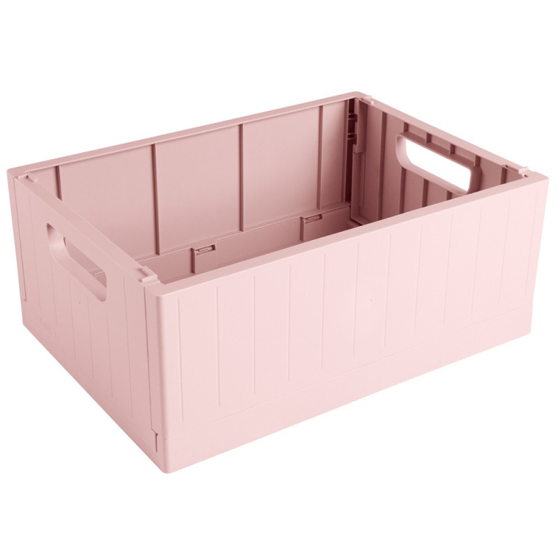 Box de rangement pliant Sigma Home rose 13 L SUNWARE