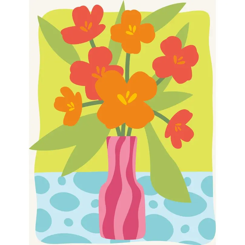 Bastelset CreArt Adults Trend Oleander