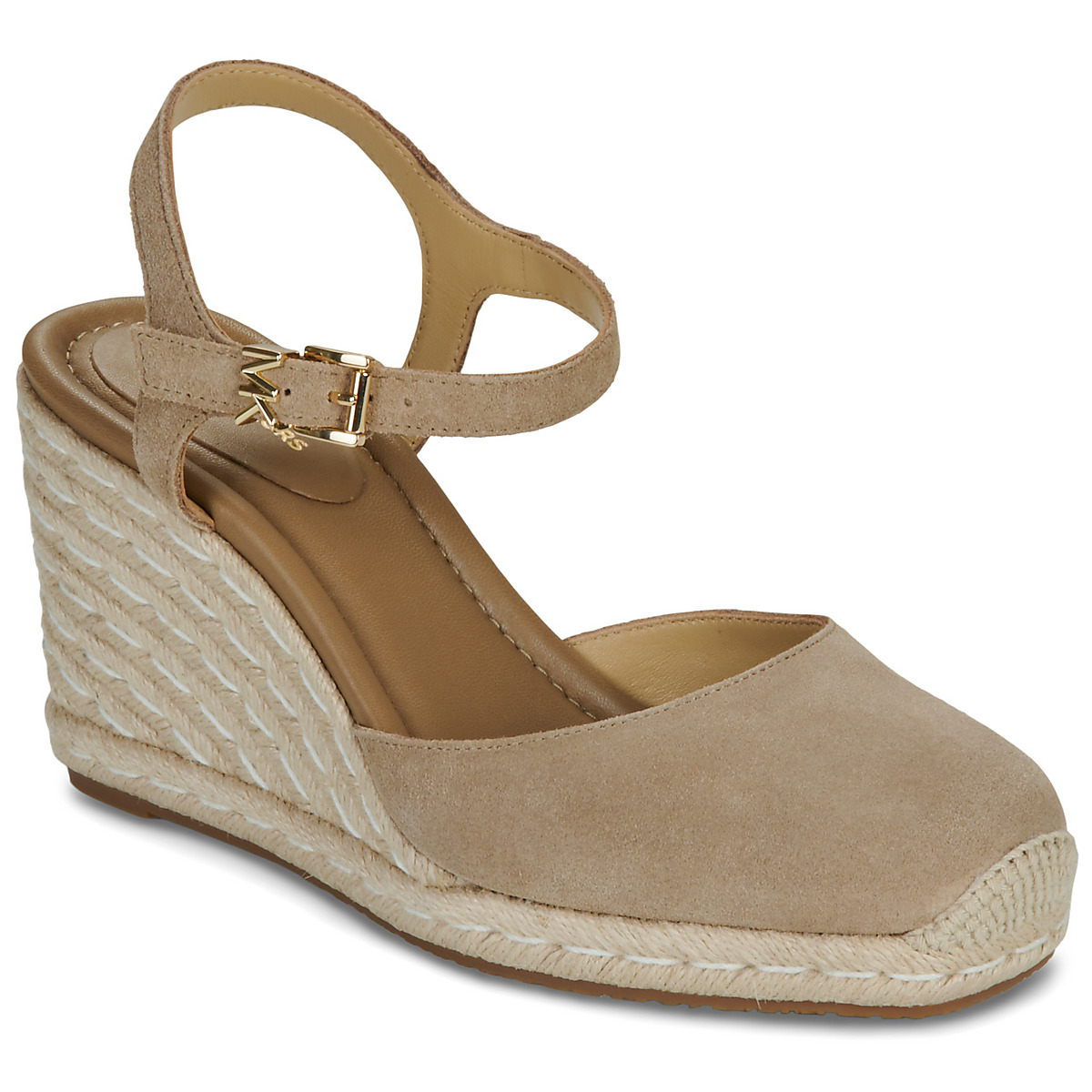MICHAEL Michael Kors - KENZIE WEDGE - Camel / Suede