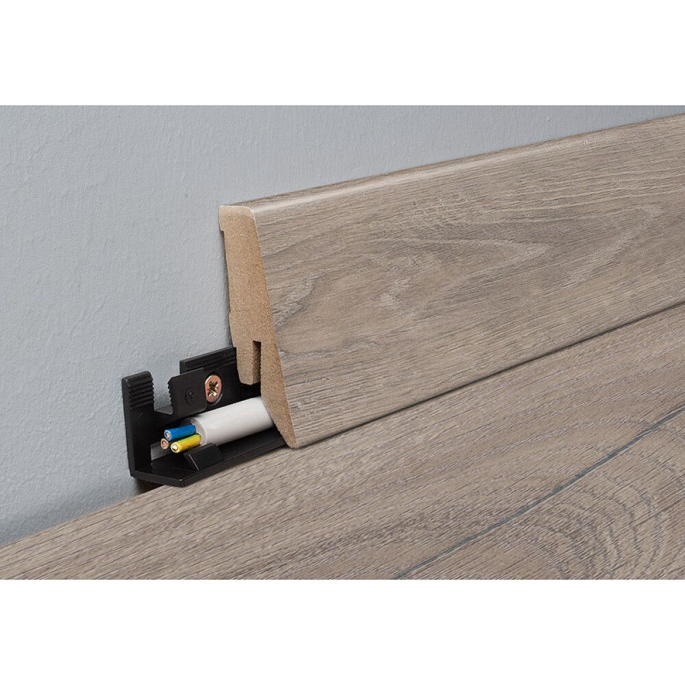 GULVLIST MYSTYLE RUTHERFORD EIK MDF 2600X18X58MM