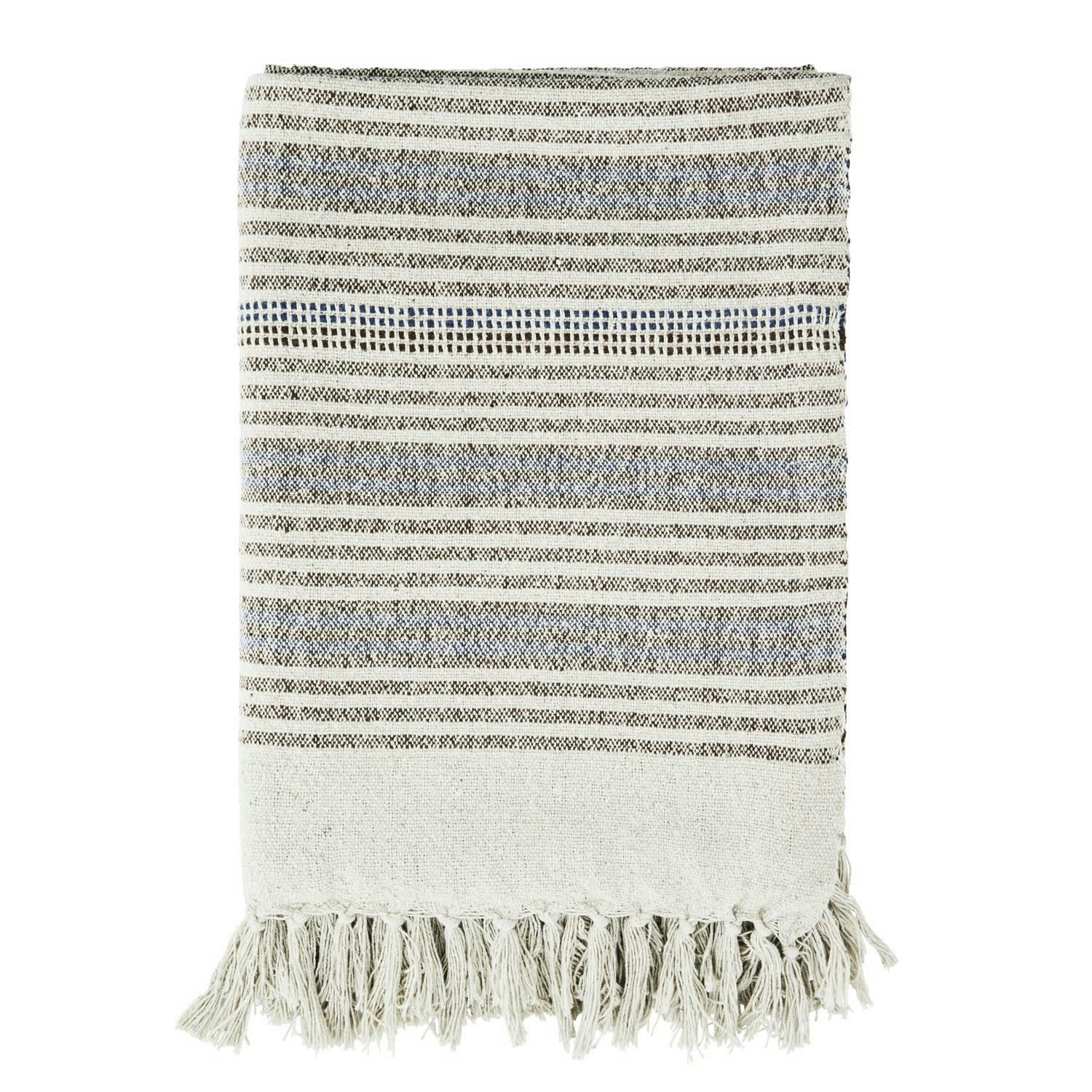 - Couvre-lit Coton beige 125X175