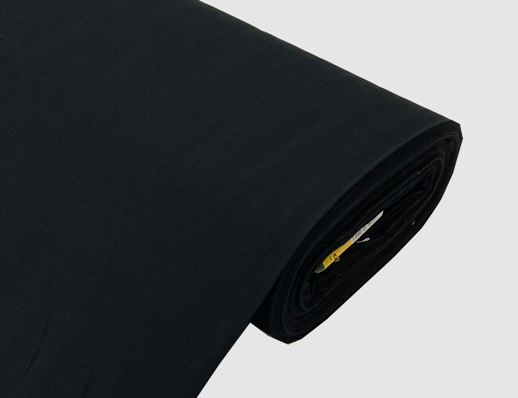 Jerseystoff Uni Schwarz I