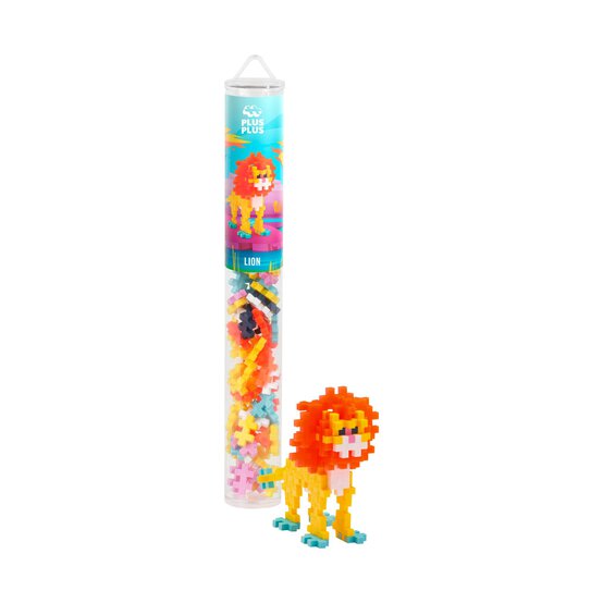 Plus-Plus Lion Tube 100 Pieces