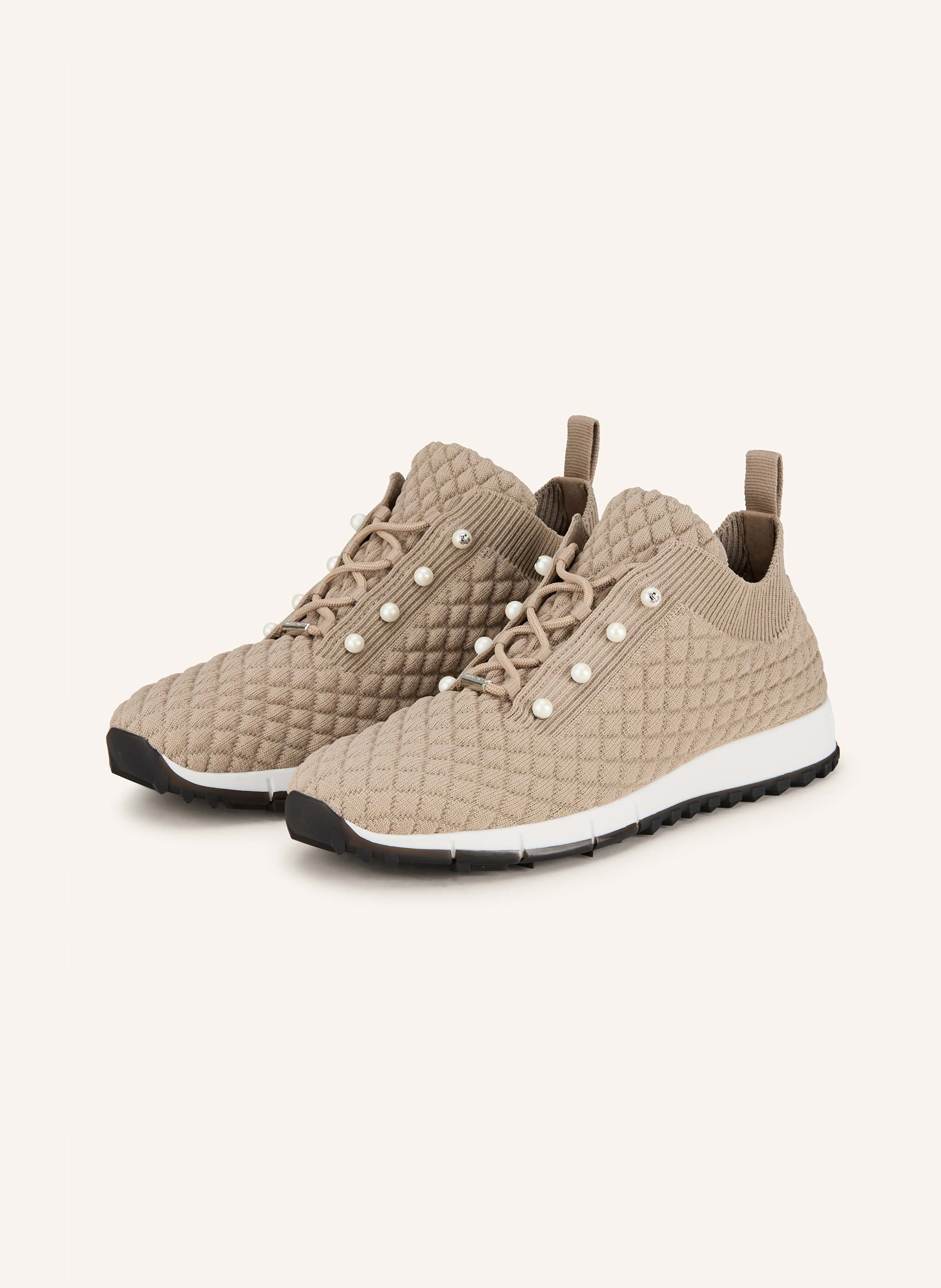 JIMMY CHOO Sneaker VELES mit Schmuckperlen