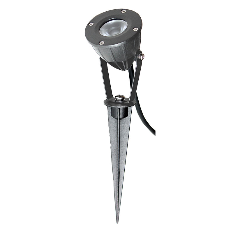 Luminus markspot, mörkgrå - LED Garden Plug & Play