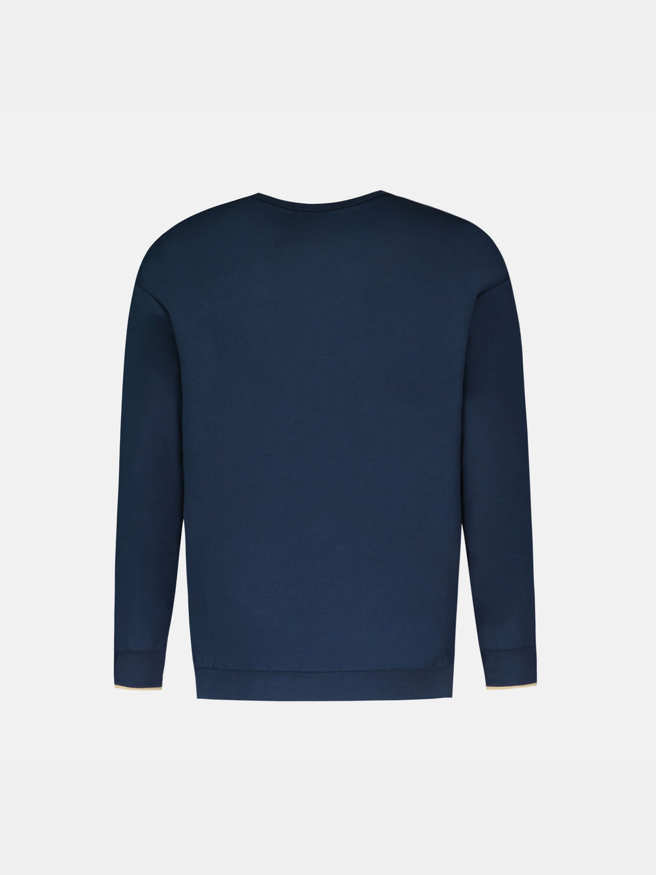 Sweatshirt en molleton léger avec impression logo patch