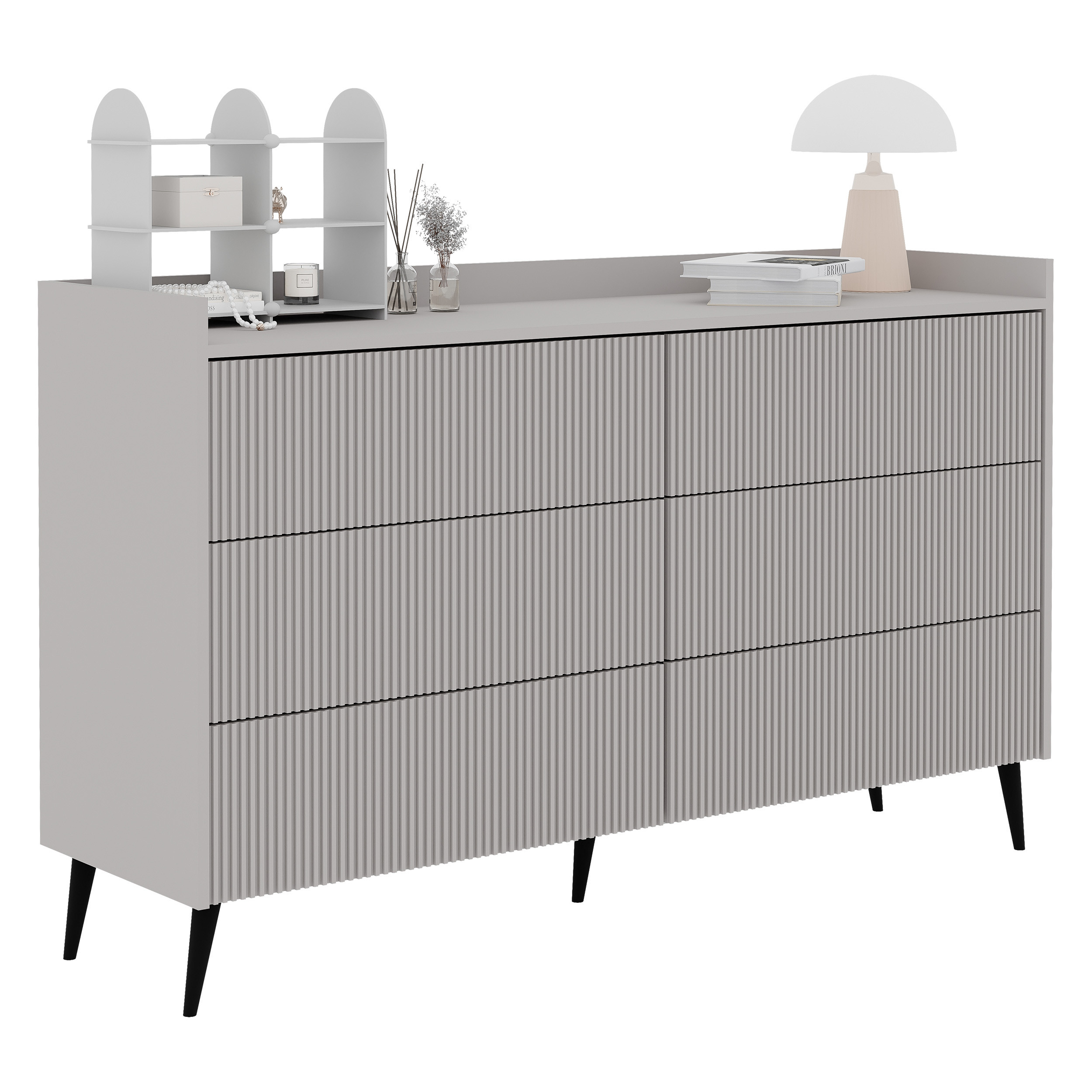 Komoda z szufladami SCALA 150 cm kaszmir