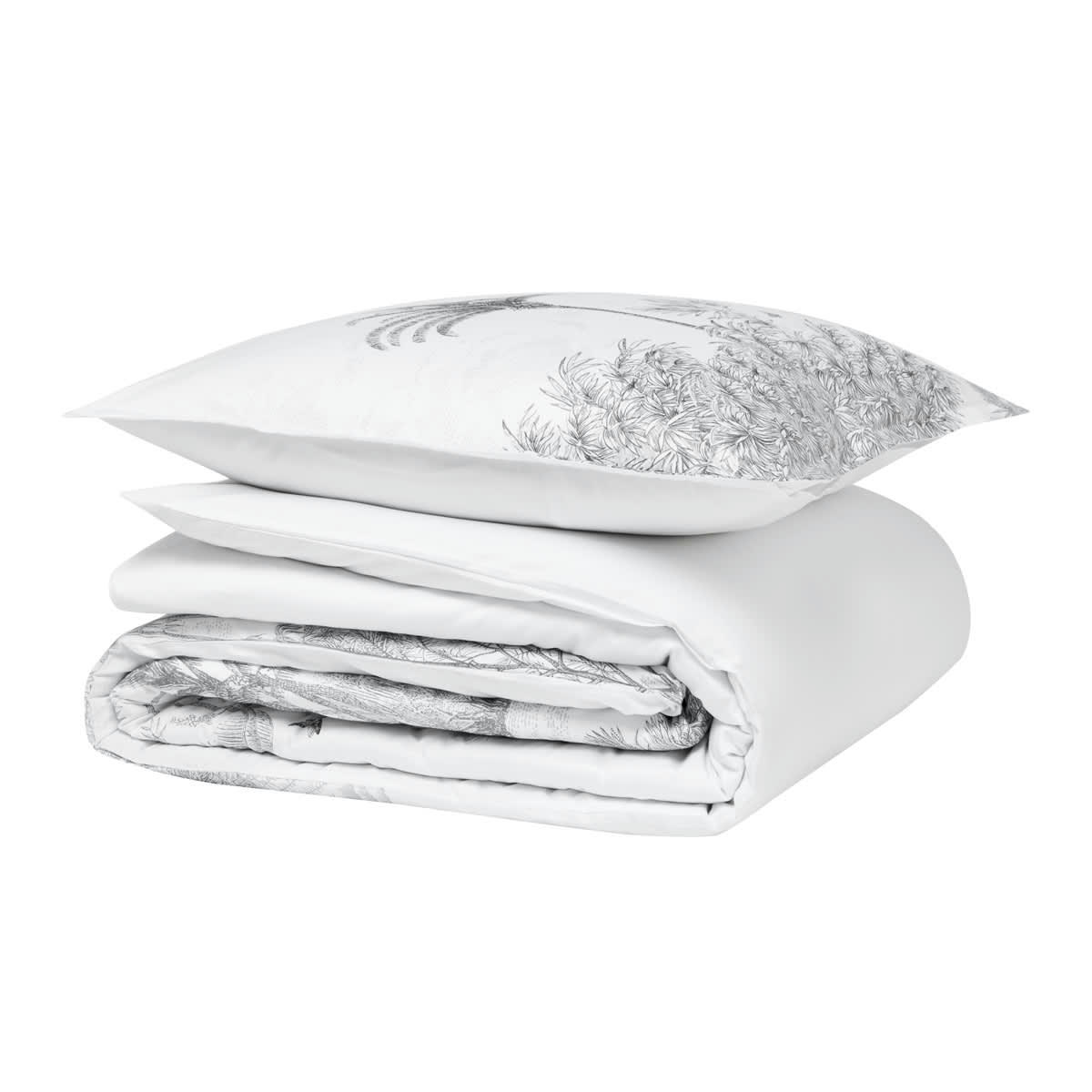 AMAZONE - Parure de lit Housse de couette 240x220 + taie rectangle