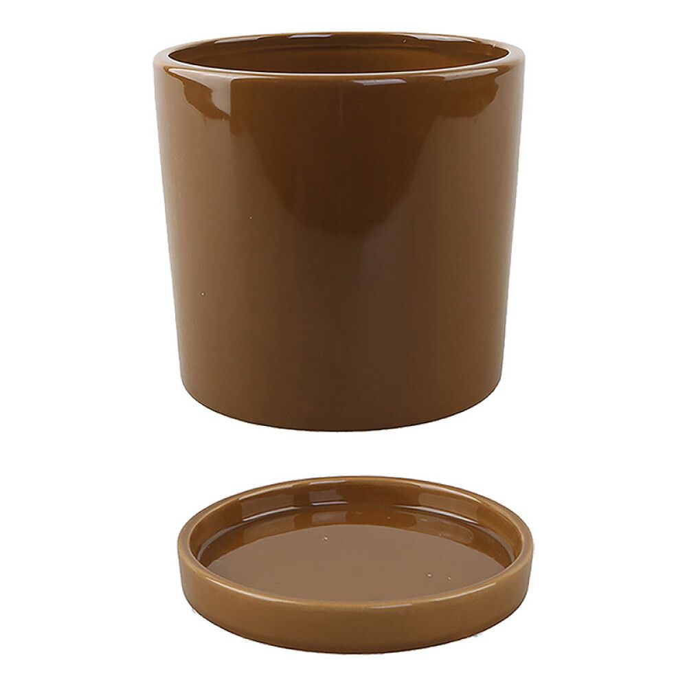 INNENDØRS POTTE PIARDINO SAMIRA EARTHY Ø14CM BRUN