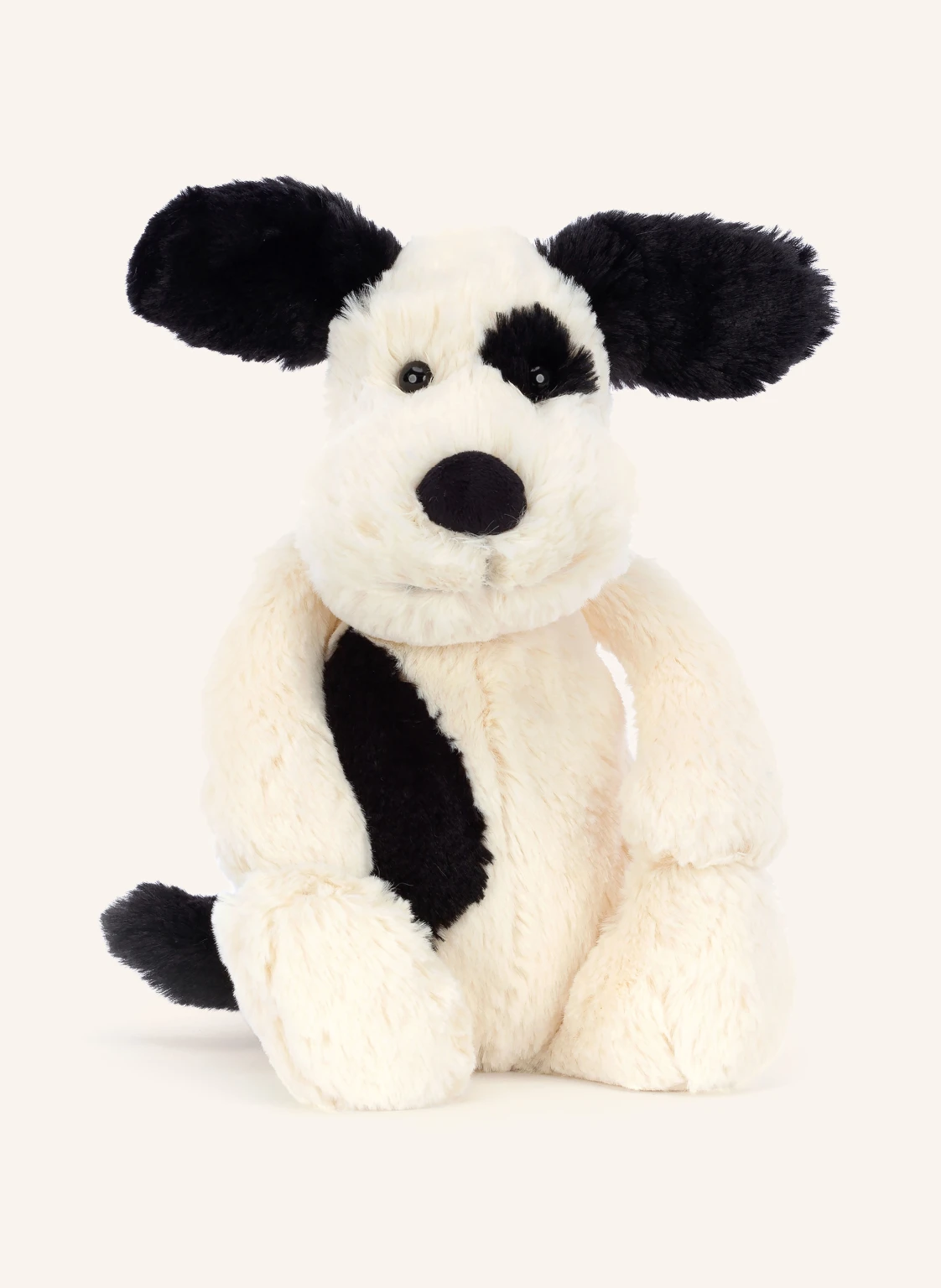 Jellycat Plüsch-Spielzeug BASHFUL BLACK & CREAM PUPPY ORIGINAL MEDIUM