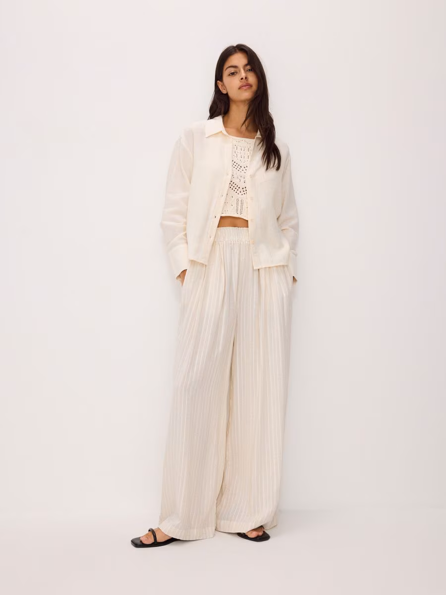 Metallic Knit Shirt