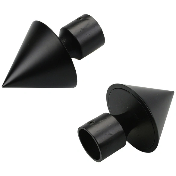 Endstück, Blues, Kegel, 20 mm, Schwarz
