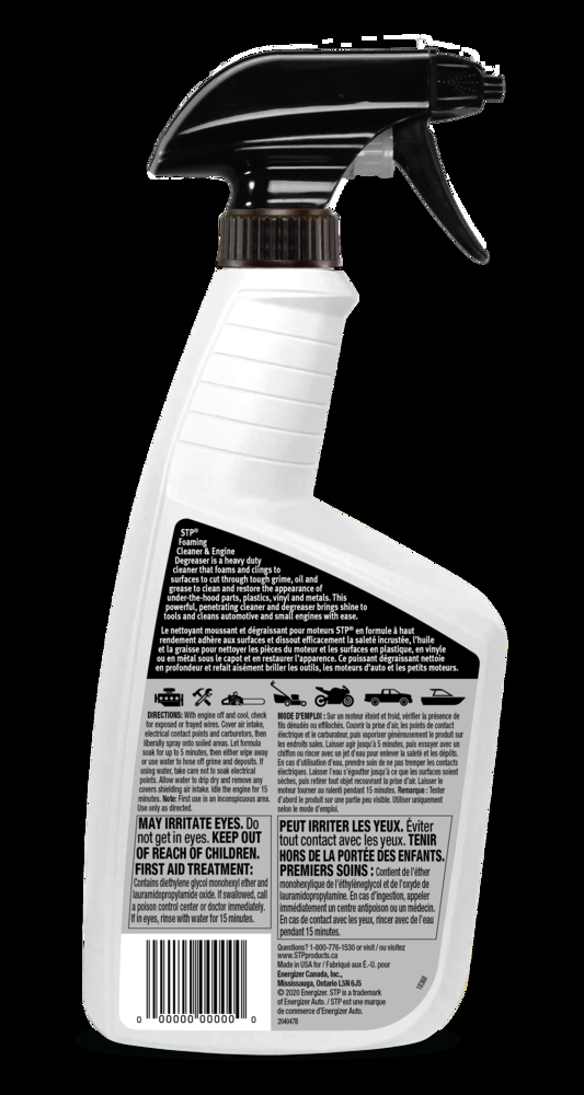 STP Foaming Cleaner & Engine Degreaser Spray, 946-mL